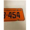 Image 3 : 1963 Saskatchewan license plate