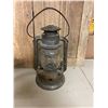 Image 4 : Barn lantern, comes with glass chimney - 14"H