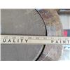 Image 3 : ORNATE BUBBLE GLASS PICTURE FRAME WITH PHOTO ABOUT 19” X 25 ¾”