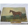 Image 1 : 846. Antique Painting of a Horse no frame