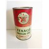 Image 3 : Vintage Texaco motor oil tin