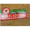 Image 3 : Texaco porcelain sign - reproduction 16"x5"