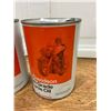 Image 3 : 2 Harley Davidson 1qt oil tins