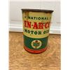 Image 1 : En-ar-co motor oil tin - 1 quart