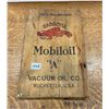 Image 1 : Mobil oil, wool adverstising piece - 9.5"x15" Gargoyle