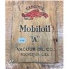 Image 3 : Mobil oil, wool adverstising piece - 9.5"x15" Gargoyle