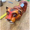 Image 2 : 1960's Esso - put a tiger in your tank, back window bobble head tiger - 12"Long