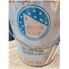 Image 1 : 20 lb North Star grease pail w/ original lid