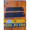 Image 3 : 3 Union 76 porcelain fuel hose marker tags, old