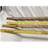 Image 2 : 4 vintage yard sticks