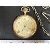 Image 2 : Omega, gold filled - 17 jeweled pocket watch