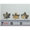 Image 2 : 3 - 1950-60s Maple leaf pins