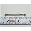 Image 1 : Birks Dingwell sterling silver bar pin
