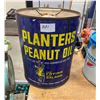 Image 1 : Planters peanut oil pail - 37.5lbs size