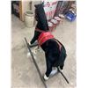 Image 5 : Rocking horse - 38"tall x 40"long - Very nice complete with saddle, reigns, stirrups - excellent con