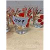 Image 2 : 8 Art deco glasses - 3"tall - match lot 1248