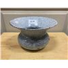 Image 1 : Graniteware spitoon - 9"across