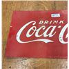 Image 2 : Coca-Cola tin sign - should be framed - 22.5"x11.5"