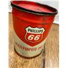 Image 5 : Phillips 66 grease tin, rare size 1lb