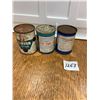 Image 4 : 3 Treatment tins - Whiz, Peerless and Tartan - 4 oz tins