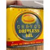 Image 2 : Chyrco, dripless oil tin - embossed front - 4oz