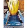 Image 1 : Custom painted adirondack chair
