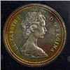 Image 3 : 1971 British Columbia Centennial Silver Dollar. Specimen. Silver Dollar is lightly toned. Housed in 