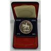 Image 1 : 1973 RCMP Centennial Silver Dollar. Specimen. Silver Dollar is nicely Toned. Housed in its original 
