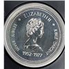 Image 3 : 1977 Queen Elizabeth Silver Jubilee Silver Dollar. Celebrates the 25th Anniversary of the accession 