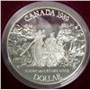 Image 2 : 1989 Alexander Mackenzie Silver Dollar. 200th Anniversary of Mackenzie’s exploration of the Mackenzi
