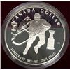 Image 2 : 1993 Stanley Cup Silver Dollar. Proof with Ultra Heavy Cameo. Housed in its original case of issue.