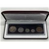 Image 1 : 1908 – 1998 Antique Finish Coin Set. As issued by the Royal Canadian Mint to commemorate the 100th A