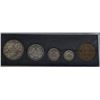 Image 2 : 1908 – 1998 Antique Finish Coin Set. As issued by the Royal Canadian Mint to commemorate the 100th A