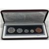 Image 1 : 1908 – 1998 Proof Finish Coin Set. As issued by the Royal Canadian Mint to commemorate the 100th Ann