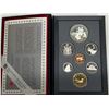 Image 1 : 1990 Silver Proof Set. Silver Dollar commemorates Hudson’s Bay Company fur trader Henry Kelsey’s exp