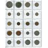 Image 1 : Lot of 20 British coins including Crown, Half Crown, 2 Shillings, Shilling, 6 Pence, 3 Pence, Farthi