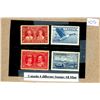 Image 1 : Canada 4 Different Stamps All Mint