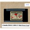 Image 1 : Canada XMAS 1898 2C stamp mint never used