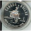Image 1 : 1975 Calgary Centennial Silver Dollar. Specimen-66. Bright White.