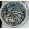 Image 1 : 1980 Arctic Silver Dollar. 100th Anniversary of Britain transferring the Arctic Islands to Canada. P