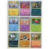 Image 19 : 13 sleeves of Pokemon cards, mint/near mint - approx 200 cards