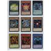 Image 9 : 8 sleeves of Yugioh cards - approx 130 cards - most are mint/near mint, with some holos