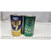 Image 3 : 2 motor oil cans - Co-op & Esso