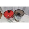 Image 2 : 5 gal oil pails - Texaco Havoline & Esso