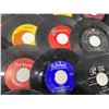 Image 5 : Lot of 49 45's Records Various Artists/Decades w/o sleeves