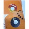 Image 11 : Lot of 35 w/ sleeves 45's Records Various Artists/years
