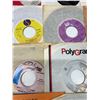 Image 6 : Lot of 35 w/ sleeves 45's Records Various Artists/years