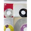 Image 7 : Lot of 35 w/ sleeves 45's Records Various Artists/years