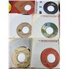 Image 4 : Lot of 35 w/ sleeves 45's Records Various Artists/years