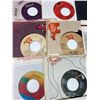 Image 6 : Lot of 35 w/ sleeves 45's Records Various Artists/years